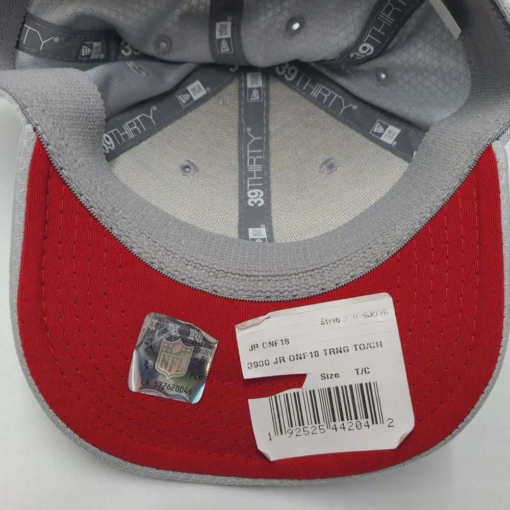 Toddler-Child Houston Texans Hat Fitted New Era 39Thirty Gray Red NFL Football